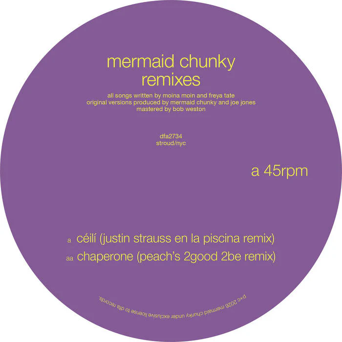 Mermaid Chunky - Remixes (12") (New Vinyl) - Image 2