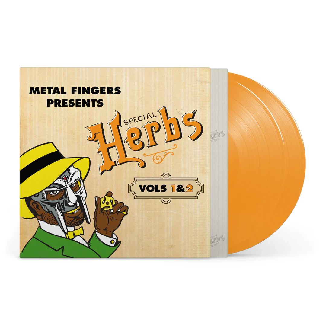 MF Doom - Metal Fingers Presents: Special Herbs Vol. 1 & 2 (2LP Yellow Vinyl) (New Vinyl) - Image 2