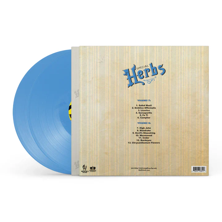 MF Doom - Metal Fingers Presents: Special Herbs Vol. 7 & 8 (2LP Sky Blue Vinyl) (New Vinyl) - Image 2