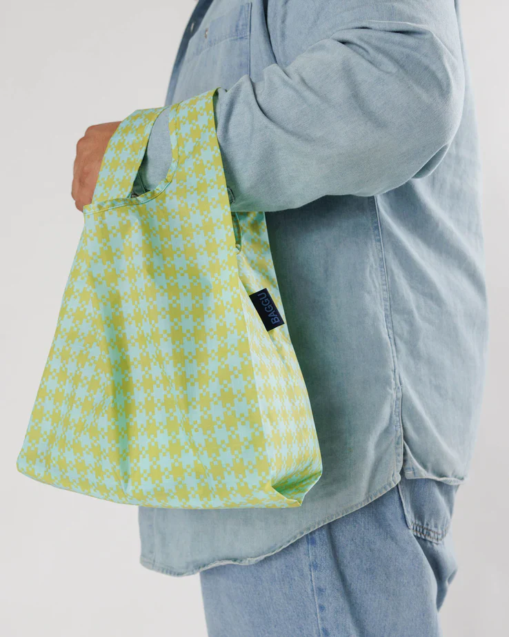 Mint Pixel - Standard Baggu Reusable Bag - Image 2