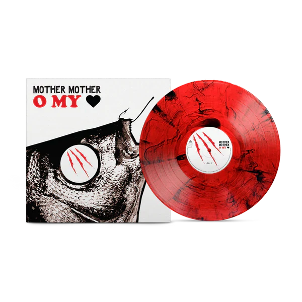 Mother Mother - O My Heart (Red & Black Vinyl) (New Vinyl) - Image 2