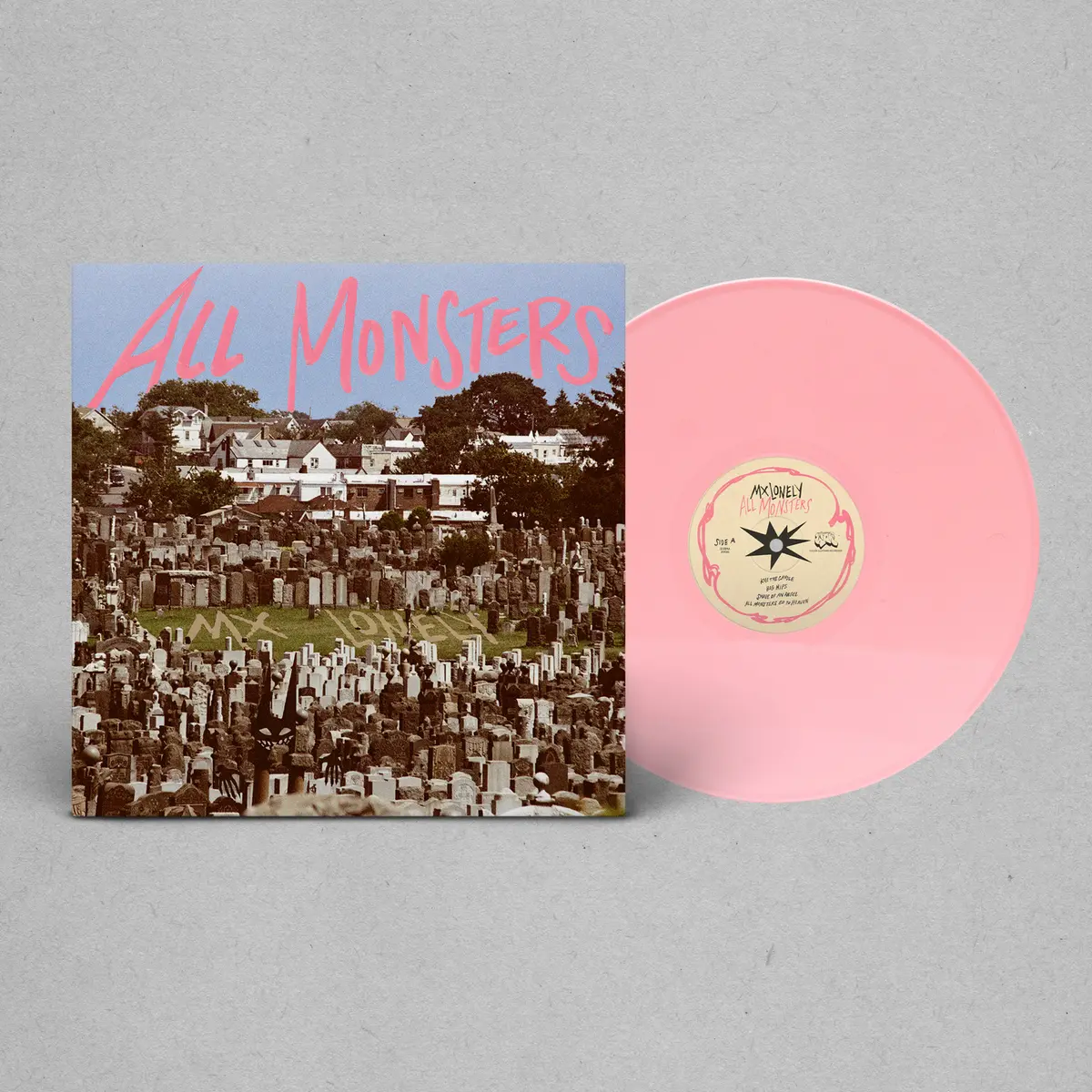 MX Lonely - All Monsters (Pink Vinyl) (New Vinyl) - Image 2