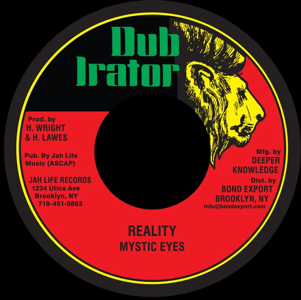 Mystic Eyes - Reality/Dub (7") (New Vinyl)