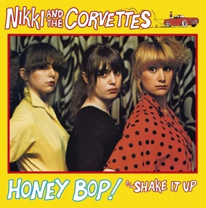 Nikki and the Corvettes - Honey Bop!/Shake It Up (7" Single) (Red Vinyl) (New Vinyl)