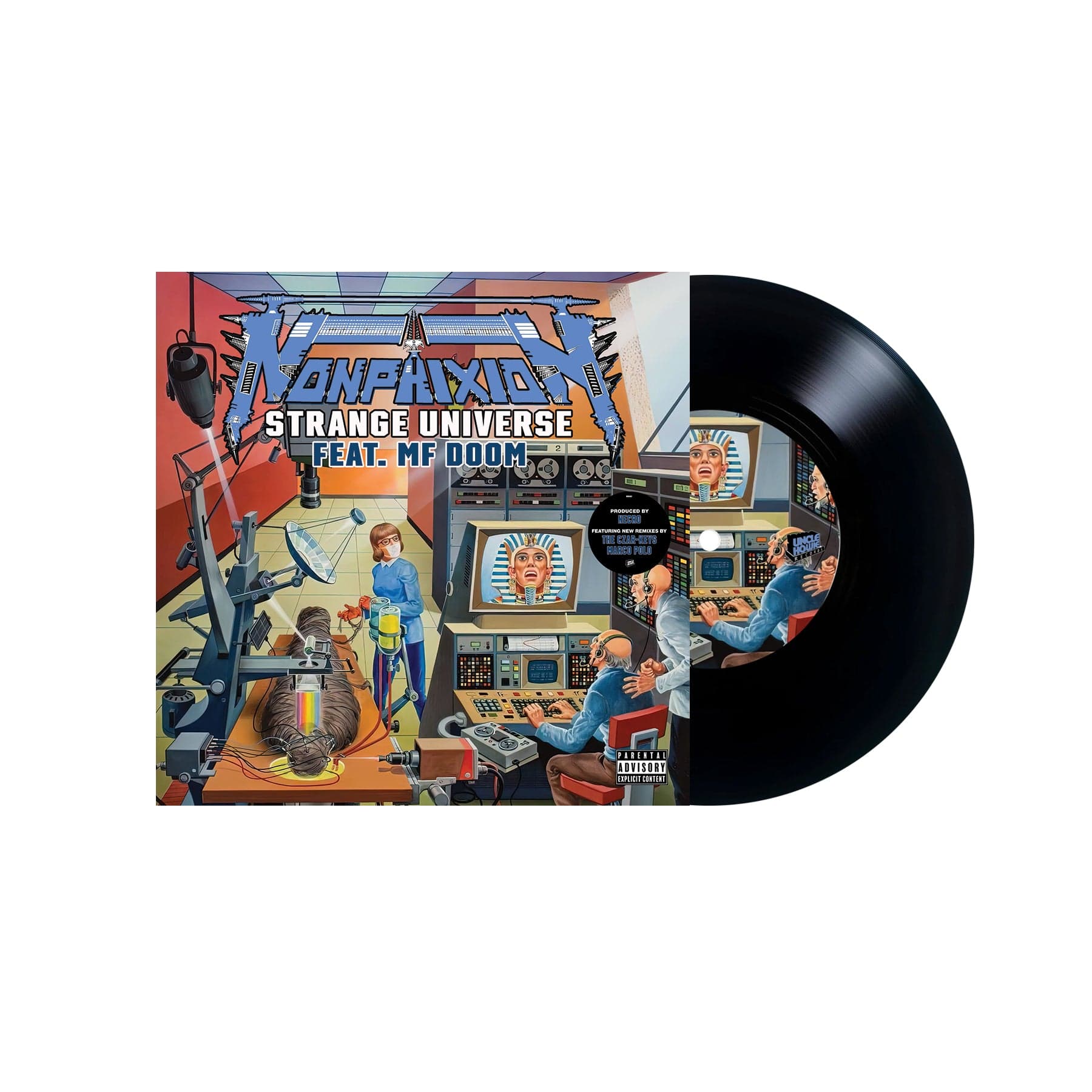 Non Phixion - Strange Universe feat. MF DOOM (7") (New Vinyl) - Image 2