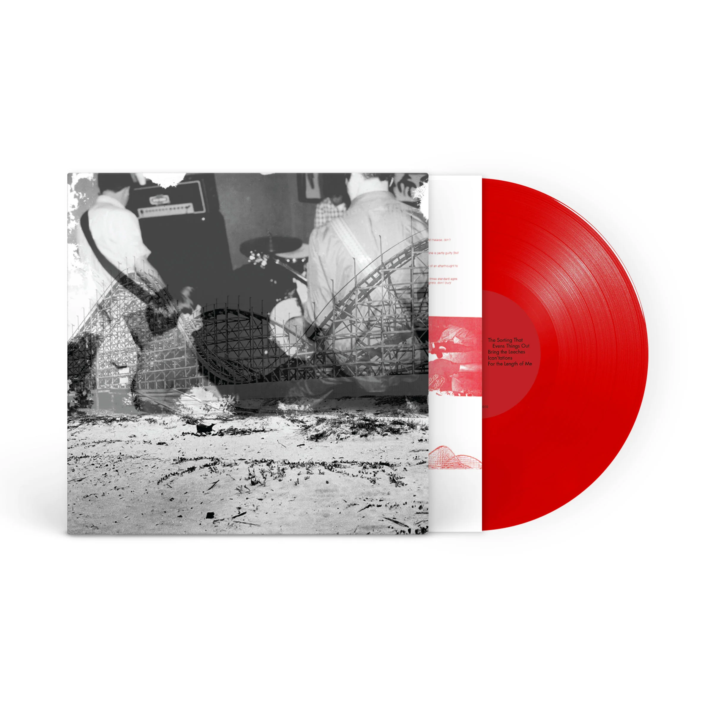 Nuzzle - Follow/For Now (Opaque Candy Apple Red Vinyl) (New Vinyl) - Image 2
