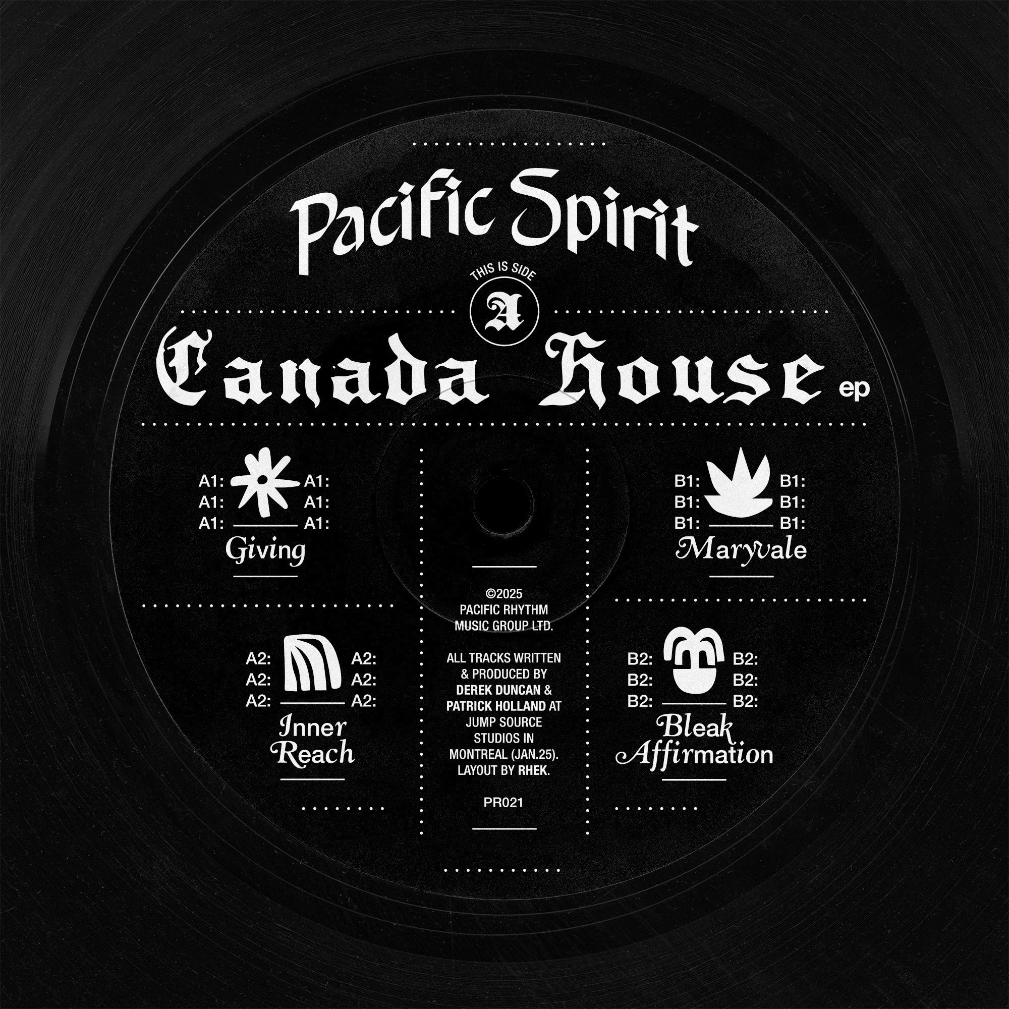 Pacific Spirit - Canada House (12") (New Vinyl)