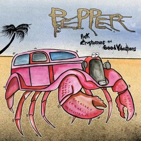 Pepper - Pink Crustaceans And Good Vibrations (Hot Pink Color Vinyl) (New Vinyl)