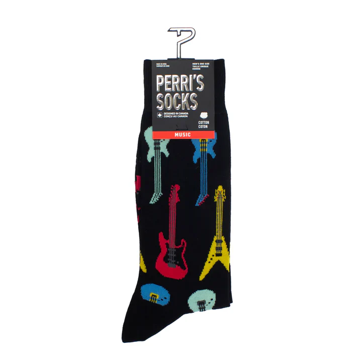 Perri Socks -ELECTRIC GUITARS CREW KNIT IN SOCKS - One Size - Image 3