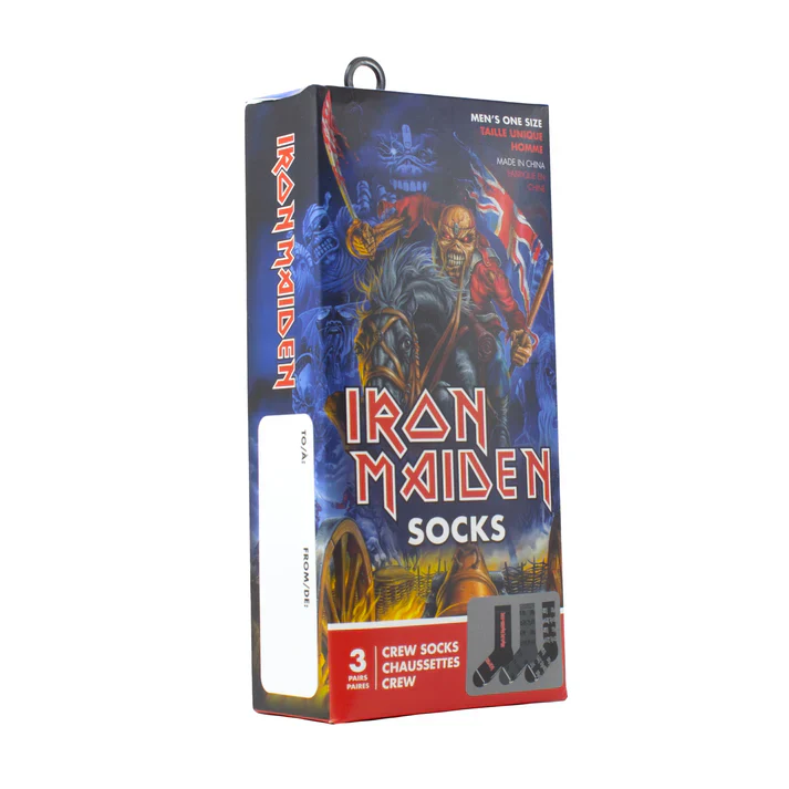 Perri Socks - Iron Maiden 3 Pack Sock Gift Box
