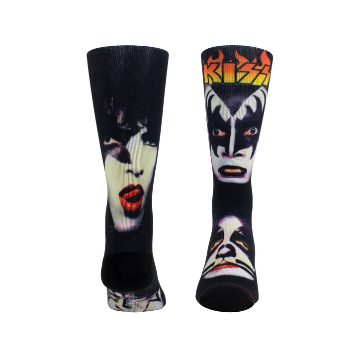 Perri Socks - KISS ® Painted Faces CREW - One Size - Image 2