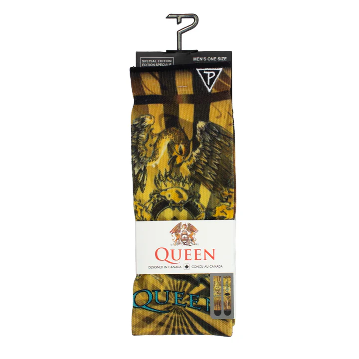 Perri Socks - QUEEN GOLD CREST SOCKS - One Size - Image 3