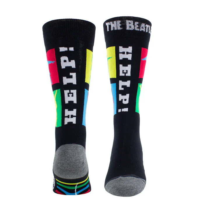 Perri Socks - THE BEATLES HELP! BLOCKS SOCKS - One Size - Image 3