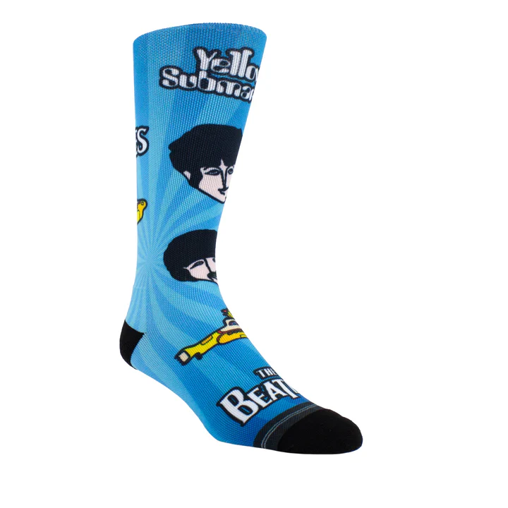 Perri Socks - THE BEATLES YELLOW SUBMARINE PSYCHEDELLIC FACES SOCKS - One Size - Image 2