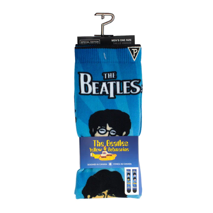 Perri Socks - THE BEATLES YELLOW SUBMARINE PSYCHEDELLIC FACES SOCKS - One Size - Image 4