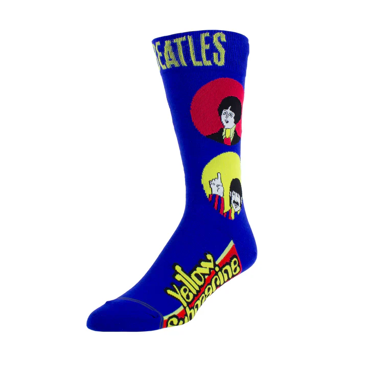 Perri Socks - THE BEATLES YELLOW SUBMARINE WINDOW FACES SOCKS - One Size - Image 2