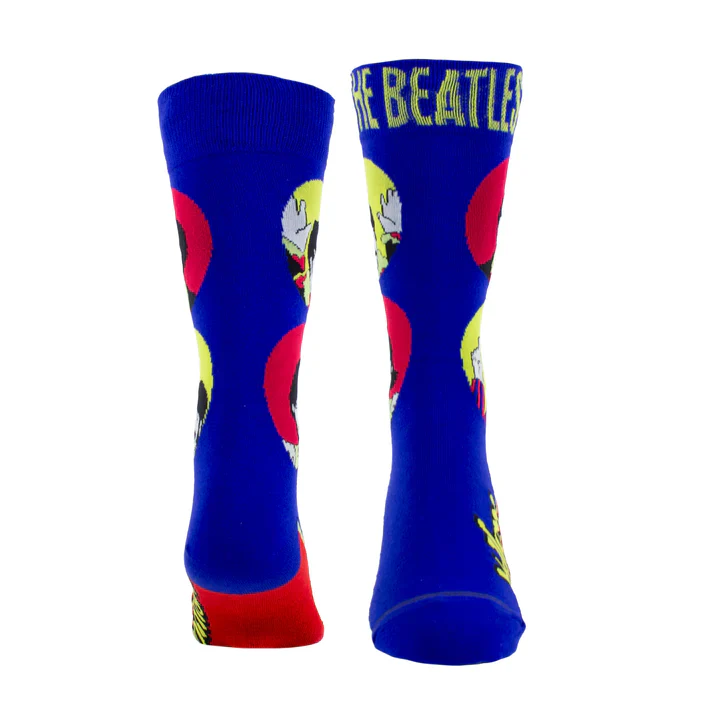 Perri Socks - THE BEATLES YELLOW SUBMARINE WINDOW FACES SOCKS - One Size - Image 3