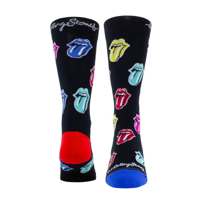 Perri Socks - THE ROLLING STONES MULTI COLOUR TONGUES SOCKS - One Size - Image 2