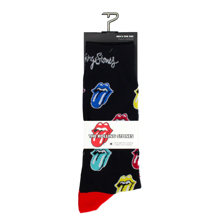 Perri Socks - THE ROLLING STONES MULTI COLOUR TONGUES SOCKS - One Size - Image 3