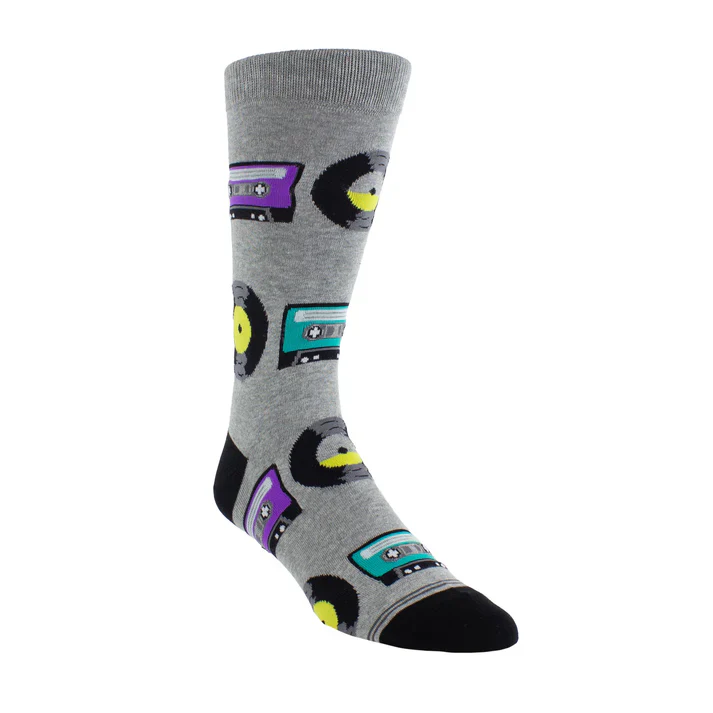 Perri Socks - Vinyl & Cassette Crew Socks - Image 2