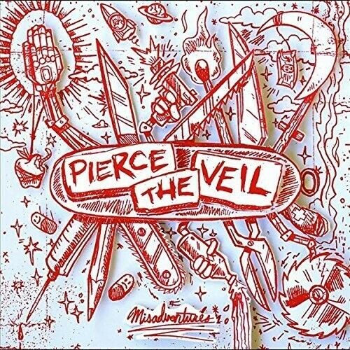 Pierce the Veil - Misadventures (Indie Exclusive Silver w/ Red Splatter Vinyl) (New Vinyl)