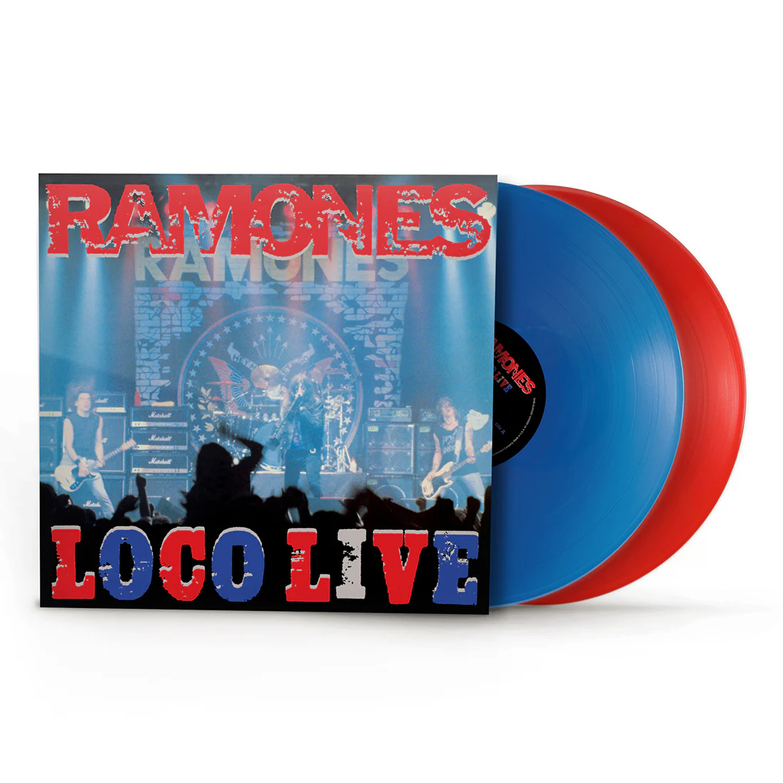 Ramones - Loco Live (2LP Blue And Red Vinyl) (RSD 2025) (New Vinyl) - Image 2