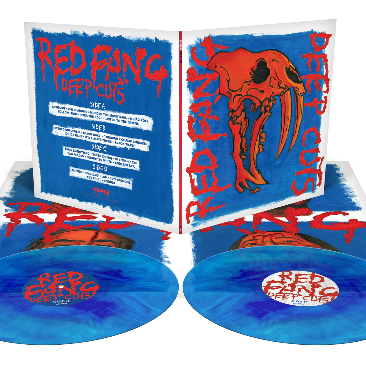 Red Fang - Deep Cuts (Galaxy Merge Vinyl) (2LP) (New Vinyl) - Image 2
