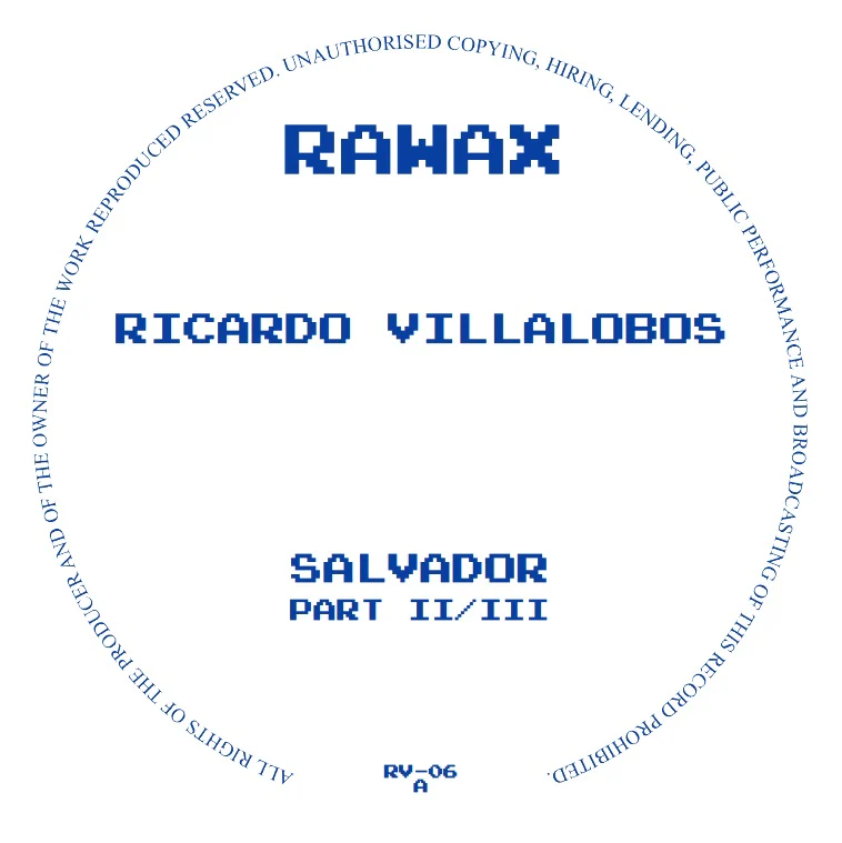 Ricardo Villalobos - Salvador Trilogy Part 2 Of 3 (12") (New Vinyl)