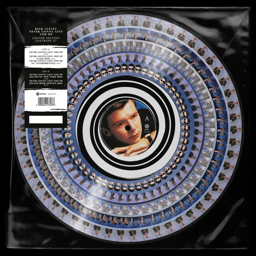 Rick Astley - Never Gonna Give You Up (Zoetrope picture disc) (New Vinyl)