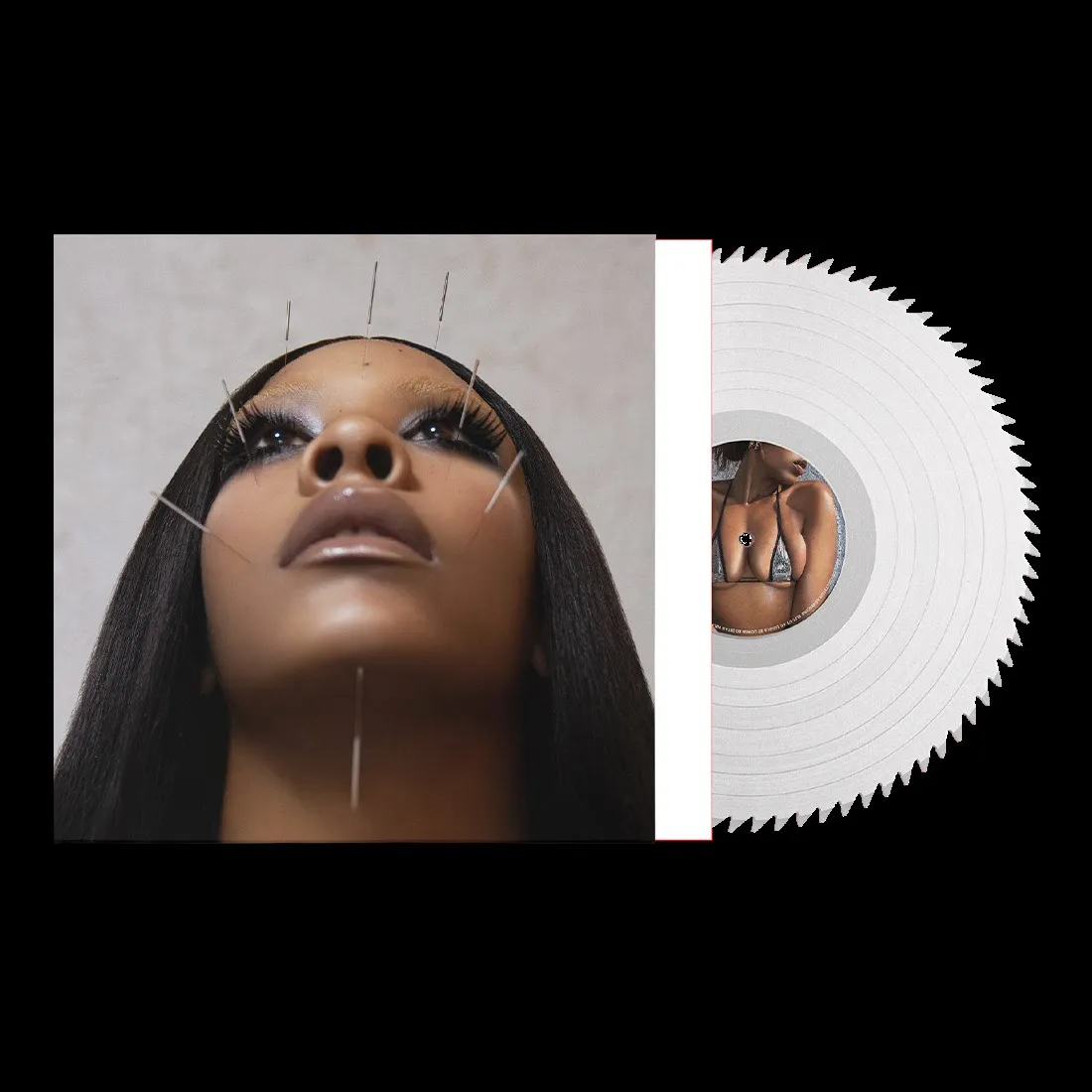 Rico Nasty - Lethal (Indie Exclusive Clear Saw-Blade Vinyl) (New Vinyl) - Image 2