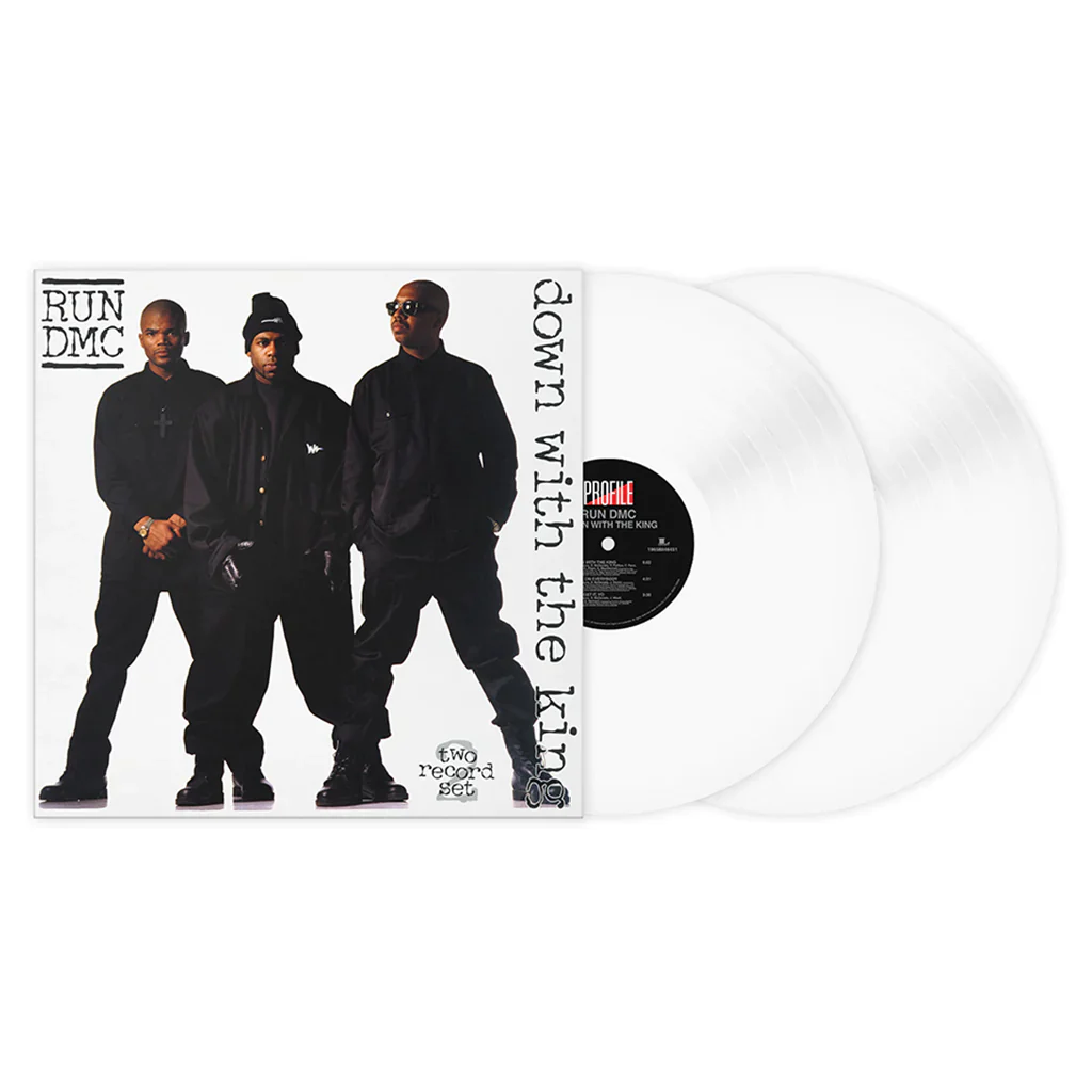 RUN DMC - Down With The Kings (2LP White Vinyl) (New Vinyl) - Image 2