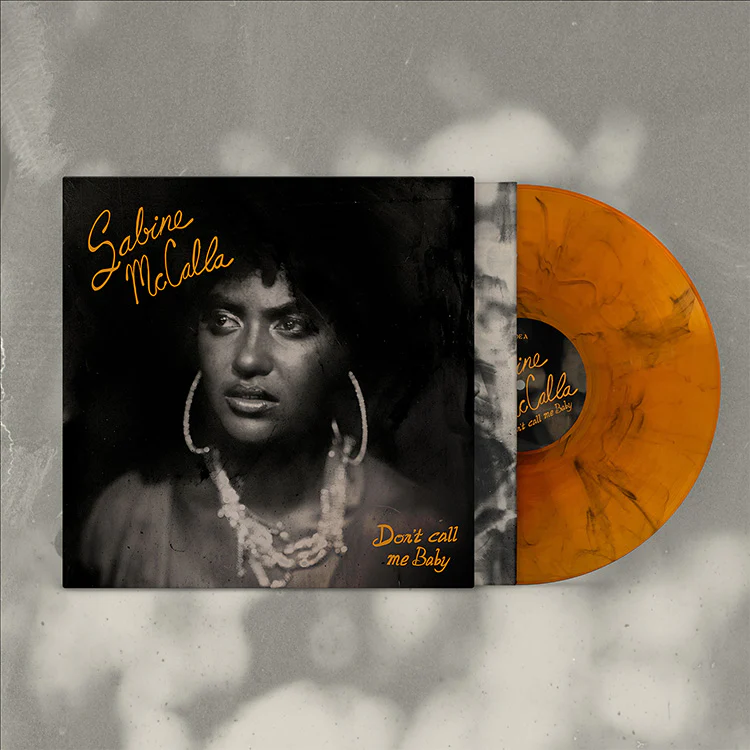 Sabine Mccalla - Don't Call Me Baby (Orange/Black Marble Vinyl) (New Vinyl) - Image 2