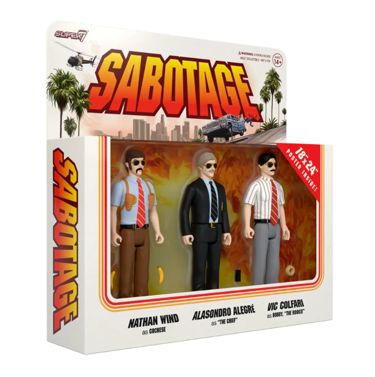 Sabotage - 3 Pack - ReAction Figure - Image 3