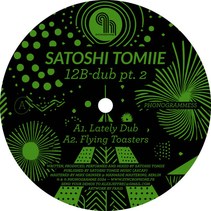 Satoshi Tomiie - 12B-Dub Pt. 2 (12") (New Vinyl) - Image 2