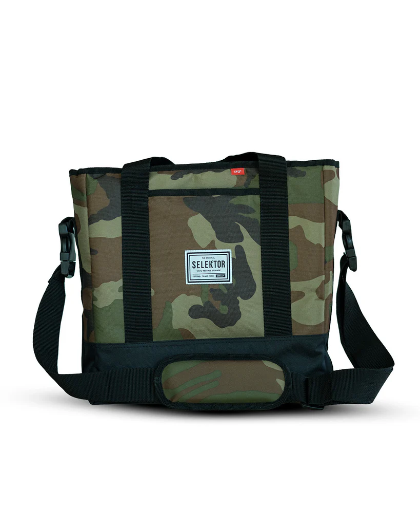 SELEKTOR 30 LP 12" DELUXE Record Bag with Messenger Strap - Image 8