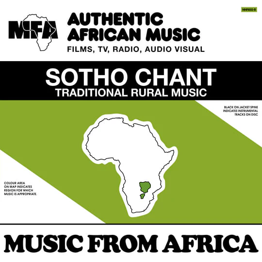 Shanghaan/Sotho Chant - Music From Africa (New Vinyl) - Image 2
