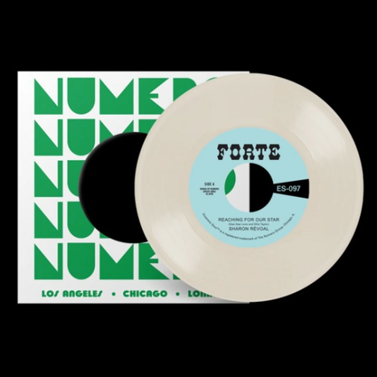 Sharon Revoal - Reaching For Our Star/Run Between The Raindrops (7") (Natural Colour Vinyl) (New Vinyl)