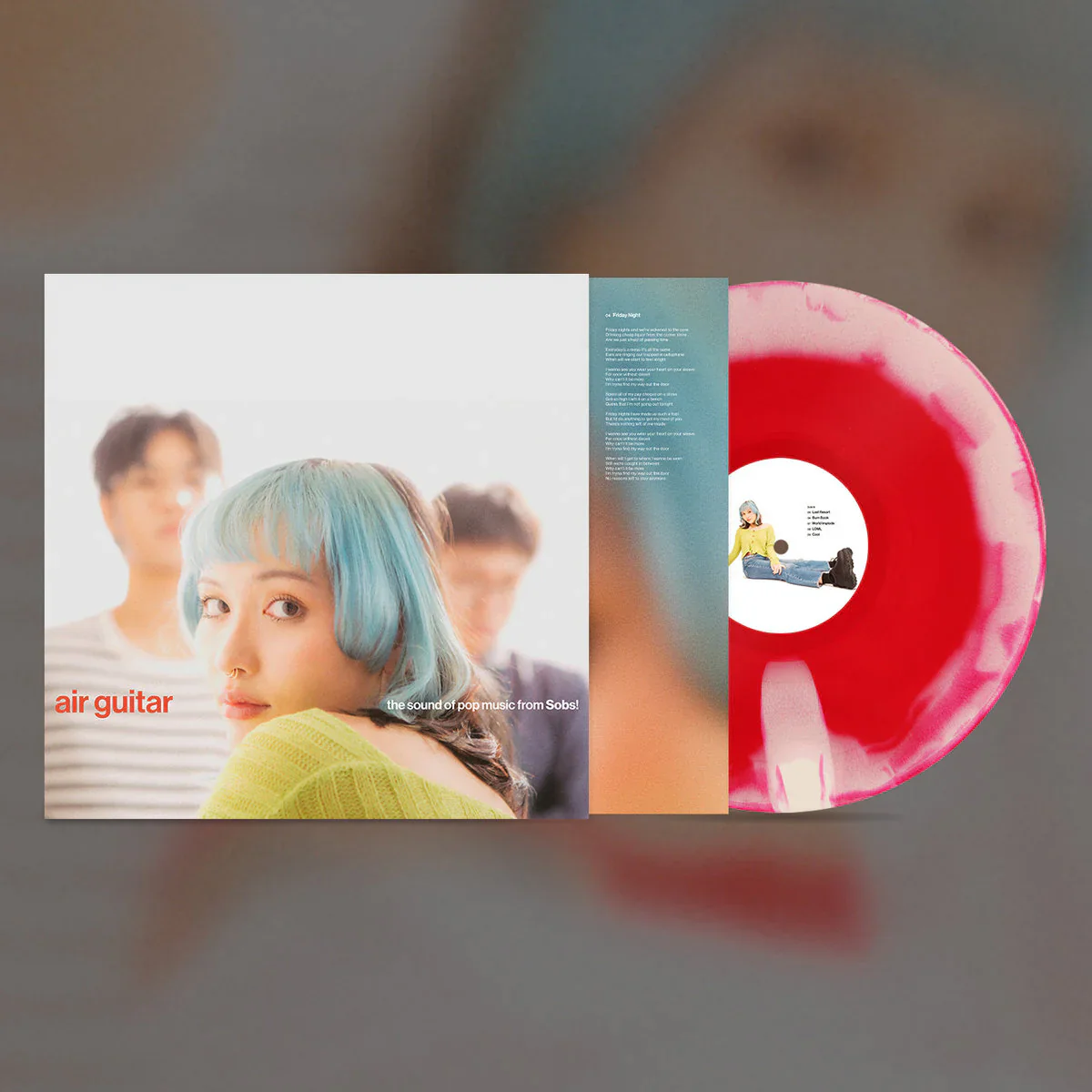 Sobs - Air Guitar (Temporary Bliss Vinyl) (New Vinyl) - Image 2
