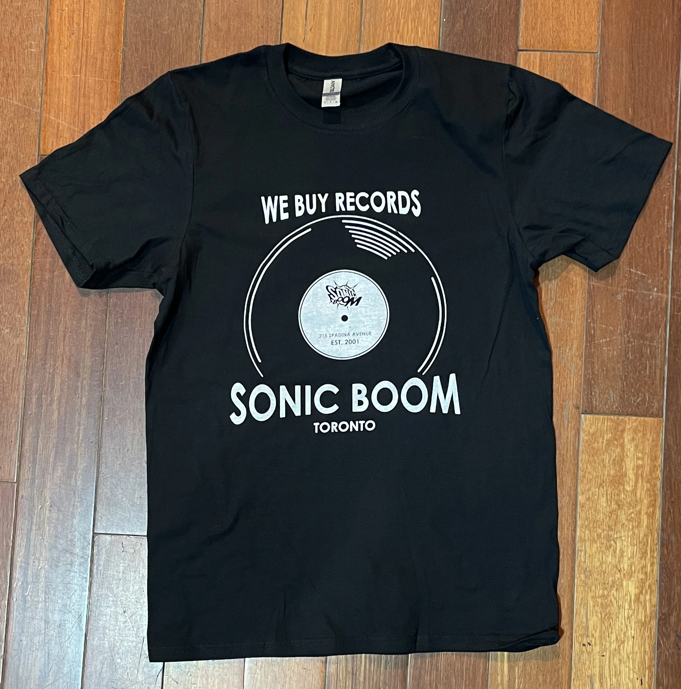 Sonic Boom T-Shirt - We Buy Records - Logo ('22)