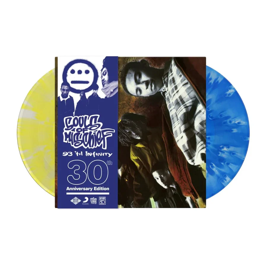 Souls Of Mischief - 93 'til Infinity (30th Anniv. Ed. 2LP Blue & Yellow Vinyl) - Image 2