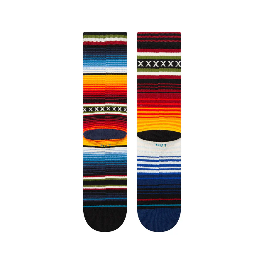 STANCE - Curren Crew Socks - Red - Image 2
