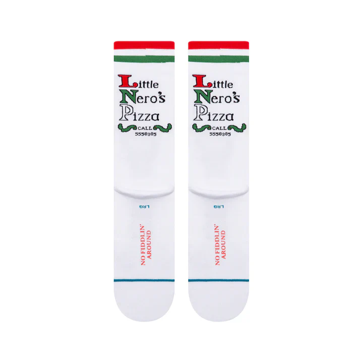 STANCE - Home Alone Little Neros Pizza Crew Socks - Image 2