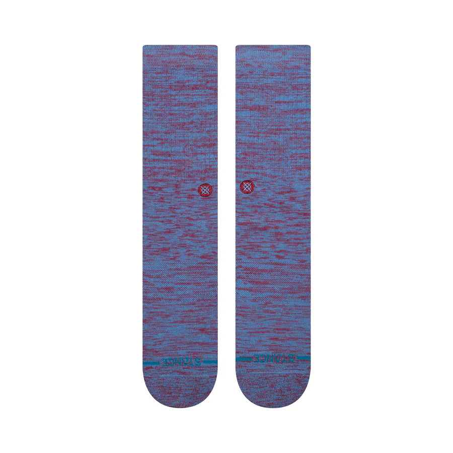 STANCE - Marled Crew Socks - Capri Blue - Image 2
