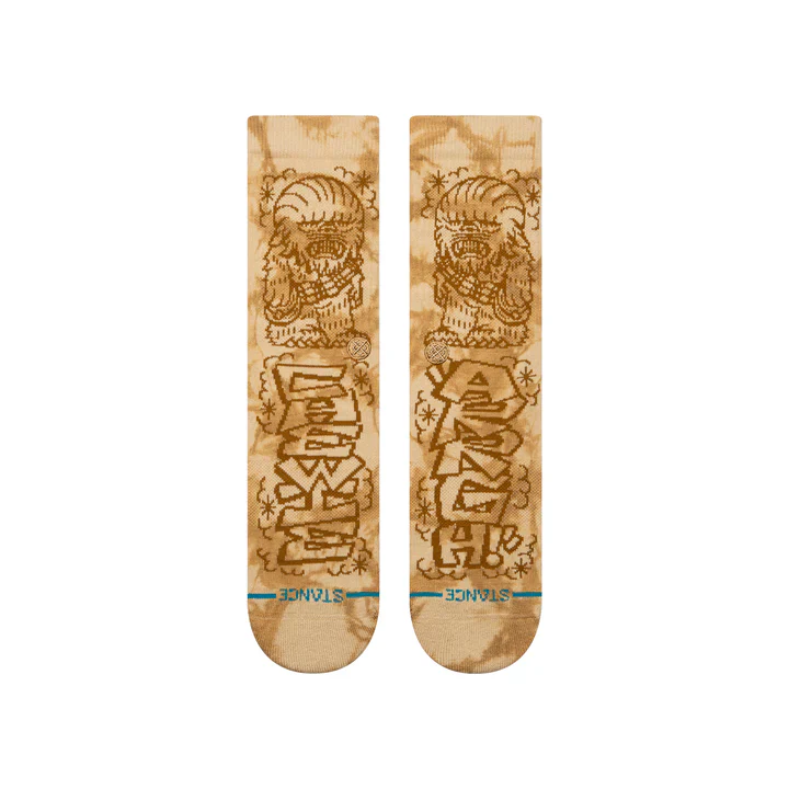 STANCE x Star Wars By DJ Javier "Chewie" Crew Socks - Image 2