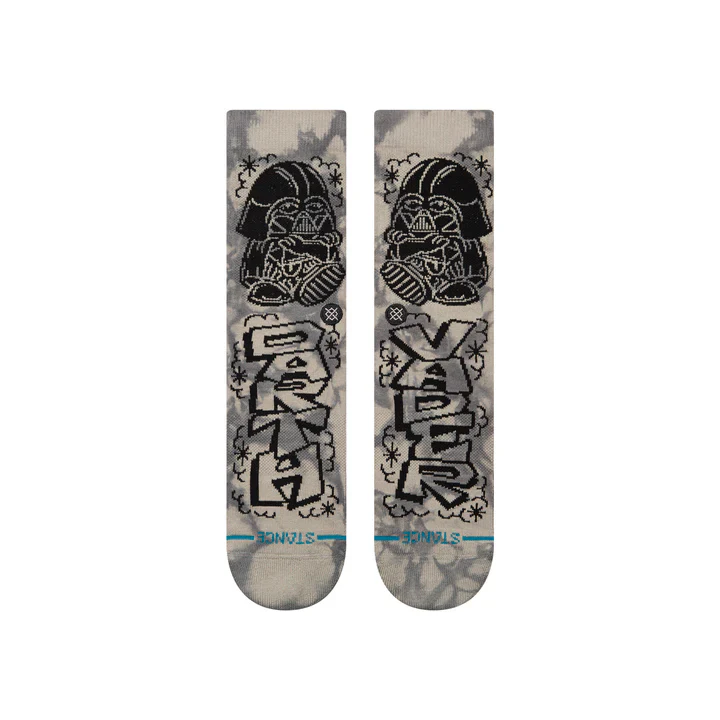 STANCE x Star Wars By DJ Javier "Darth Vader" Crew Socks - Image 2