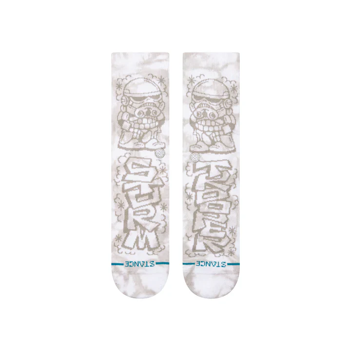 STANCE x Star Wars By DJ Javier "Storm Trooper" Crew Socks - Image 2