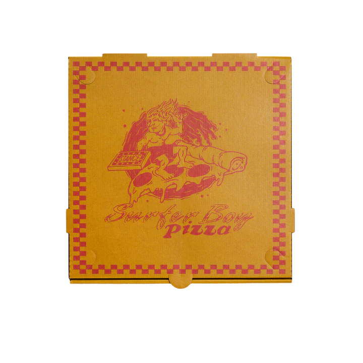 STANCE X Stranger Things Pizza Box Socks + Patch Set - Image 3