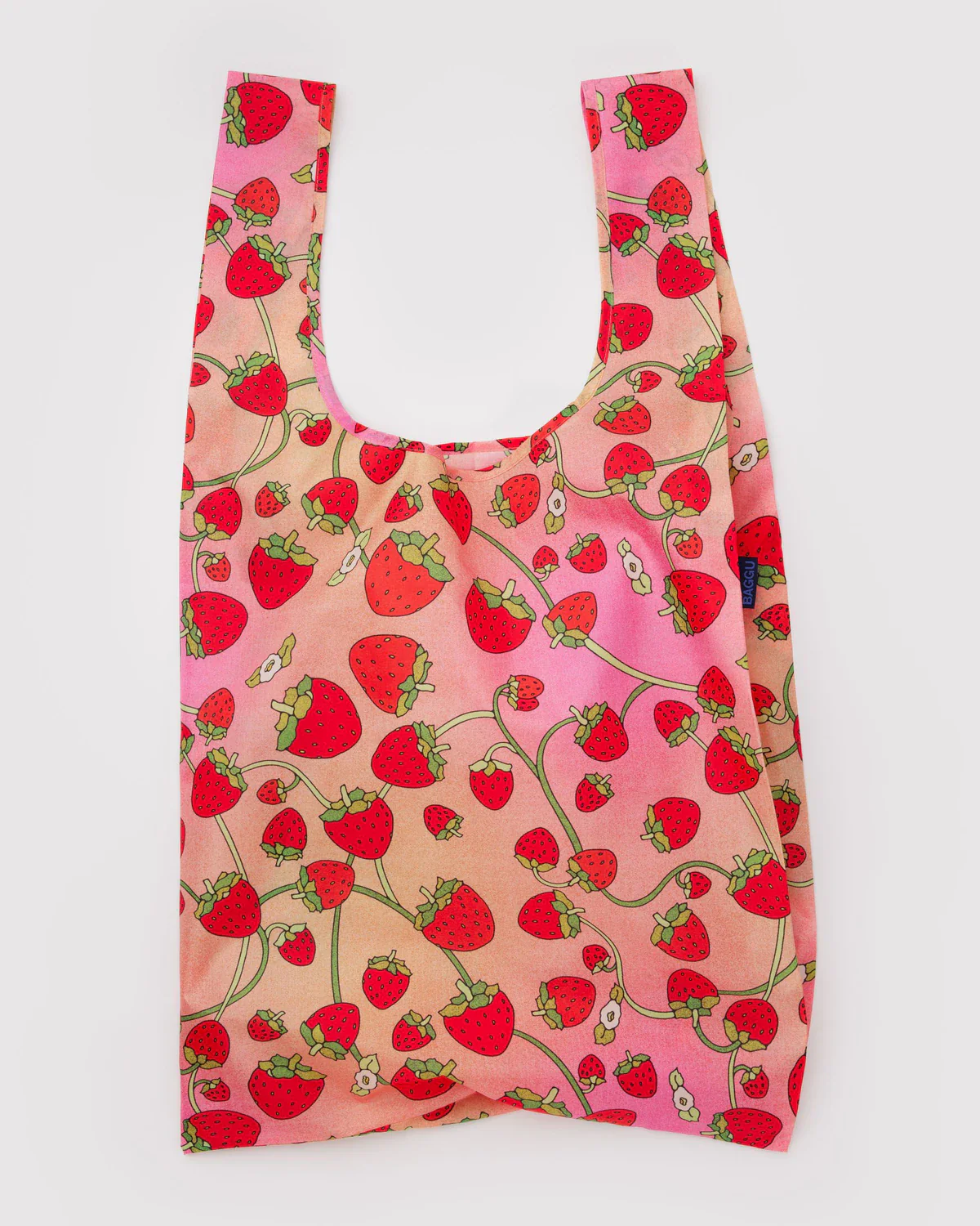 Strawberry Blossom - Big Baggu Reusable Bag - Image 2