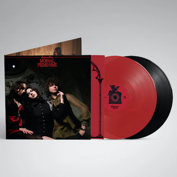 Sunflower Bean - Mortal Primetime (Indie Exclusive Red Vinyl w/ Bonus 12") (New Vinyl) - Image 2