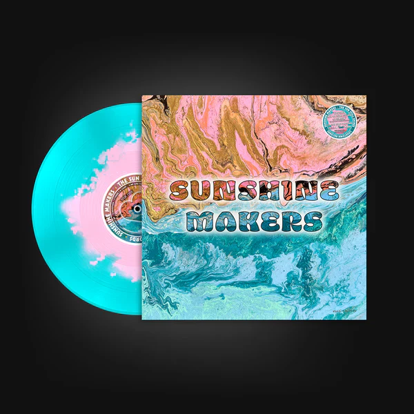 Sunshine Makers - The Sun Still Shines (Pink & Teal Haze Colour) (New Vinyl) - Image 2